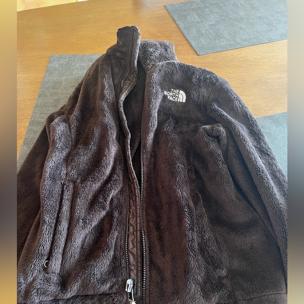 Brown womens North Face jacket size m